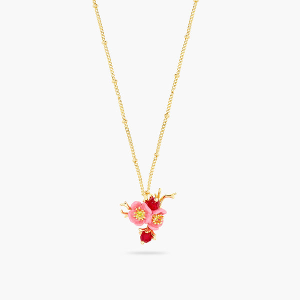 Plum Blossom Pendant Necklace | ASPL3021 - Les Nereides