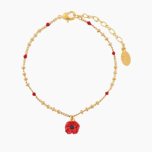 Poppy Charms Bracelet | AMSO2171 - Les Nereides