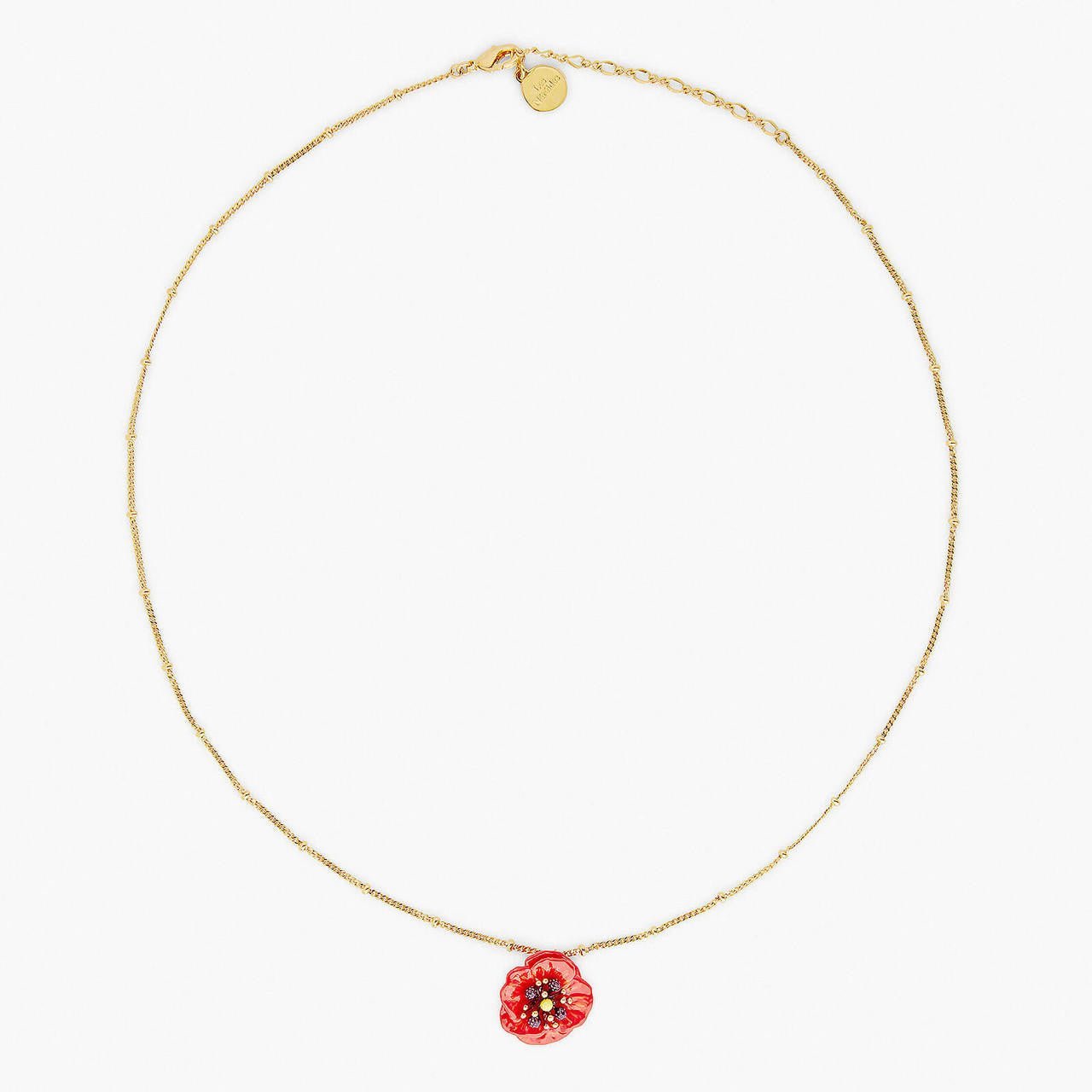 Poppy Pendant Necklace | APLF3011 - Les Nereides