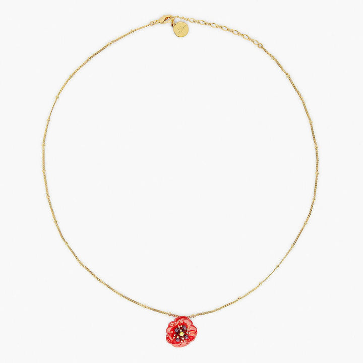 Poppy Pendant Necklace | APLF3011 - Les Nereides