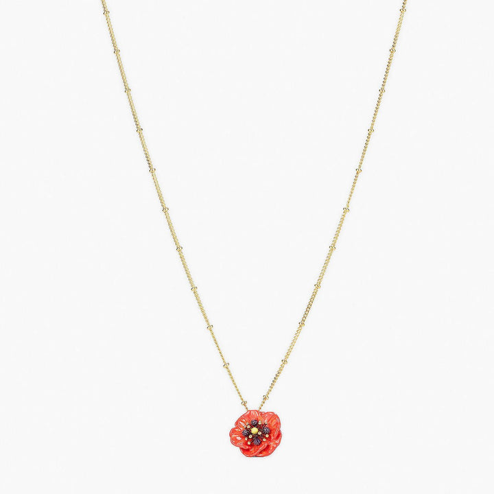 Poppy Pendant Necklace | APLF3011 - Les Nereides