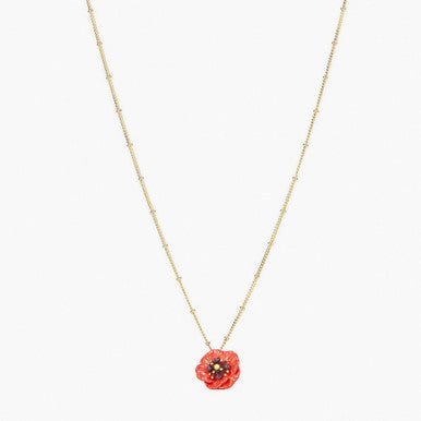 Poppy Pendant Necklace | APLF3011 - Les Nereides