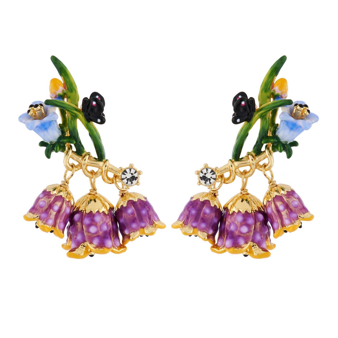 Promenade À Versailles Earrings | AHPV1051 - Les Nereides