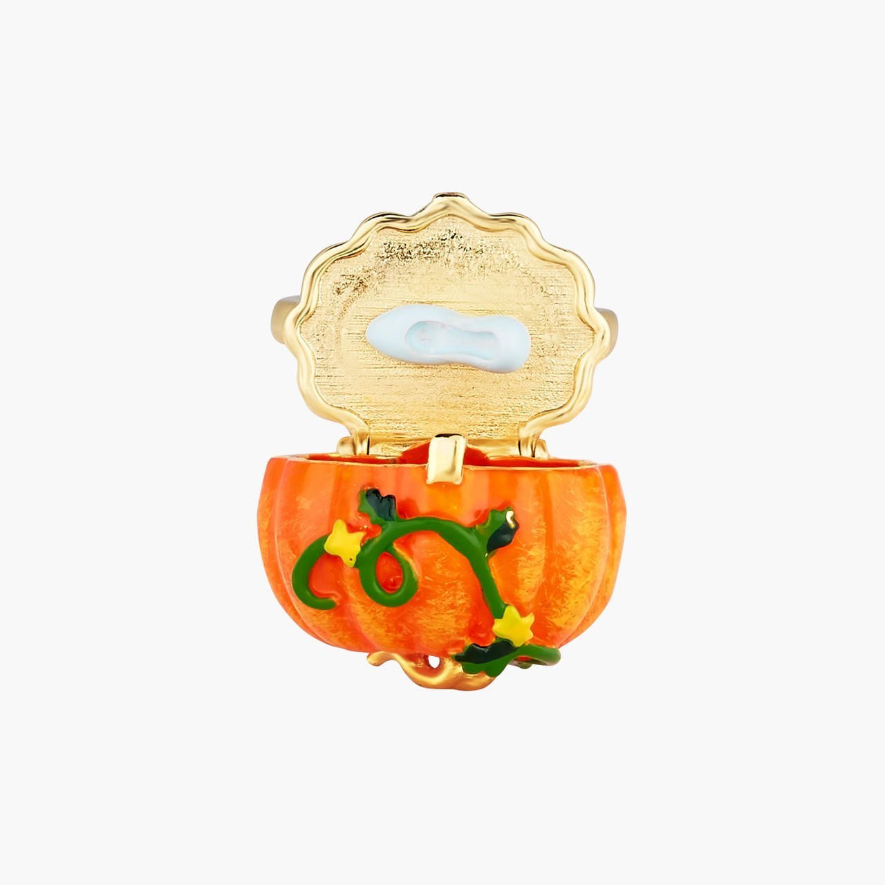 Pumkpin And Slipper Secret Ring | AOCE6021 - Les Nereides