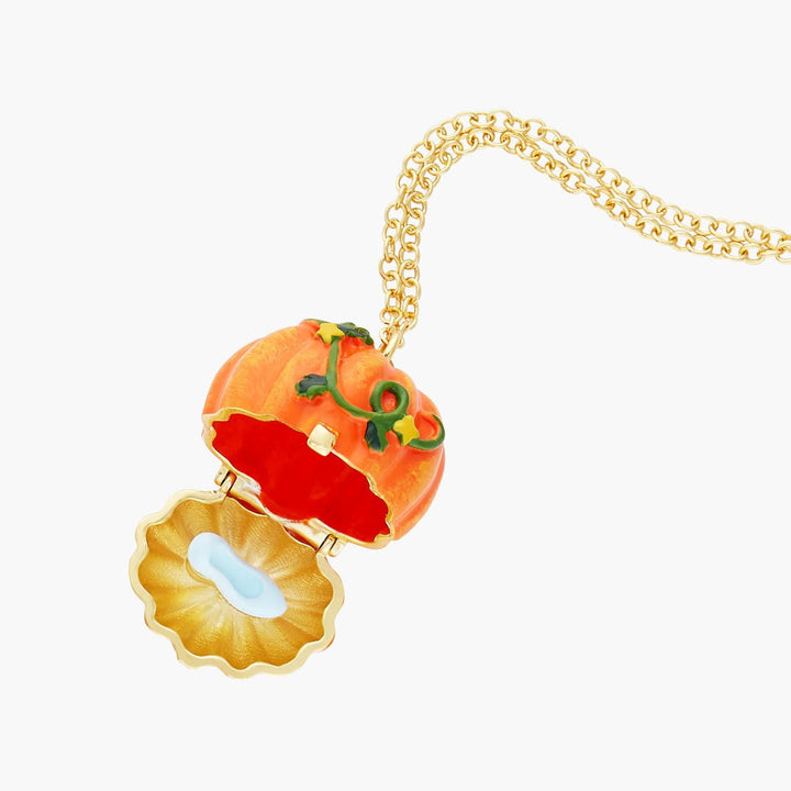 Pumpkin And Slipper Secret Necklace | AOCE3011 - Les Nereides