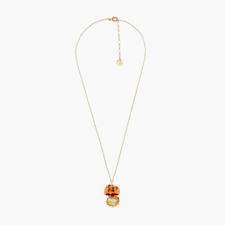 Pumpkin And Slipper Secret Necklace | AOCE3011 - Les Nereides