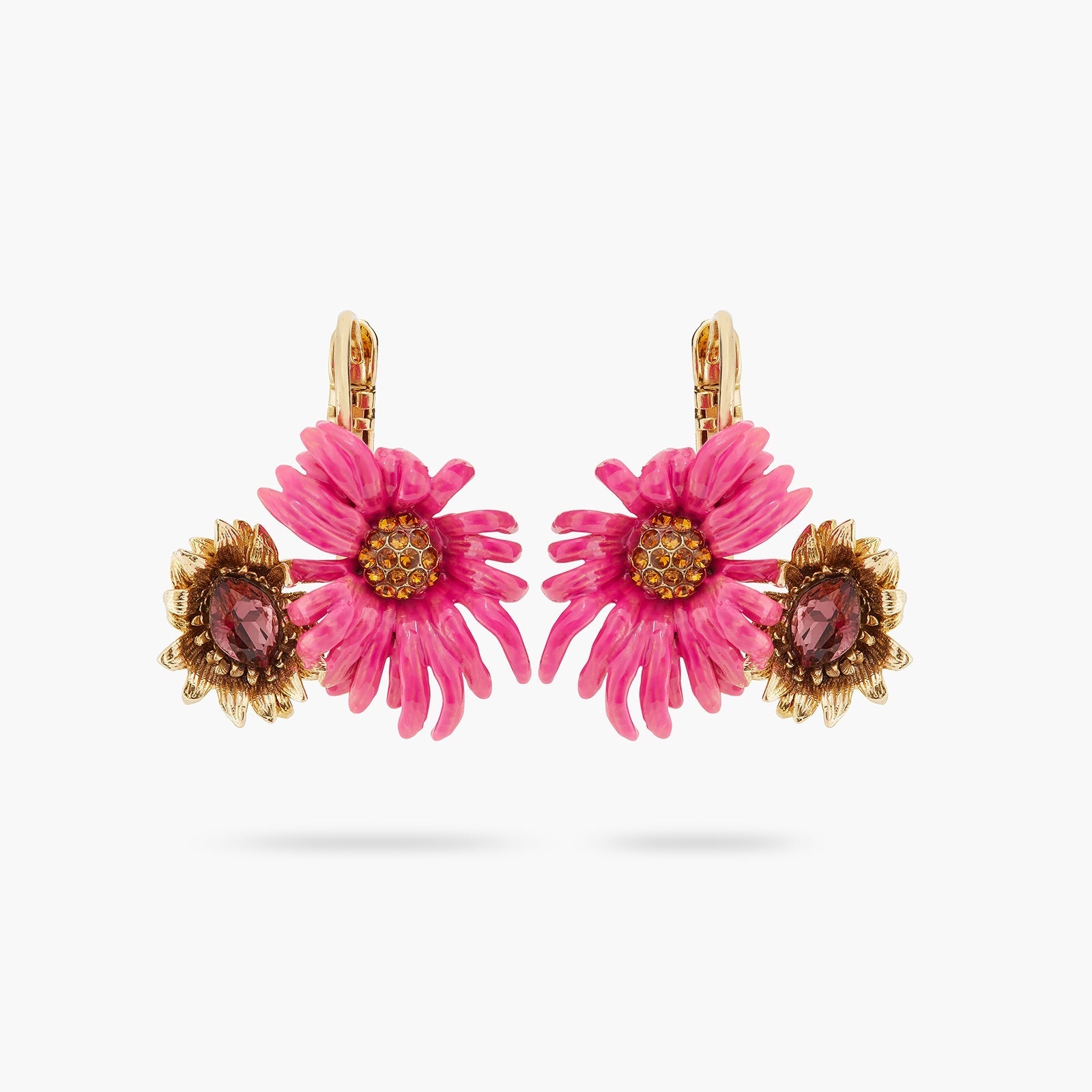 Purple Coneflower Earrings | ATFI1011 - Les Nereides