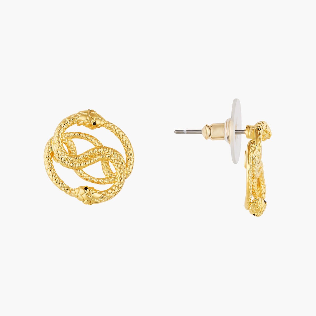 Python Post Earrings | AOLA1091 - Les Nereides