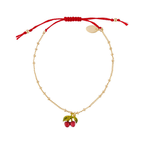 Red Silk Thread With Cherries Bracelet | AHGIFT2011 - Les Nereides