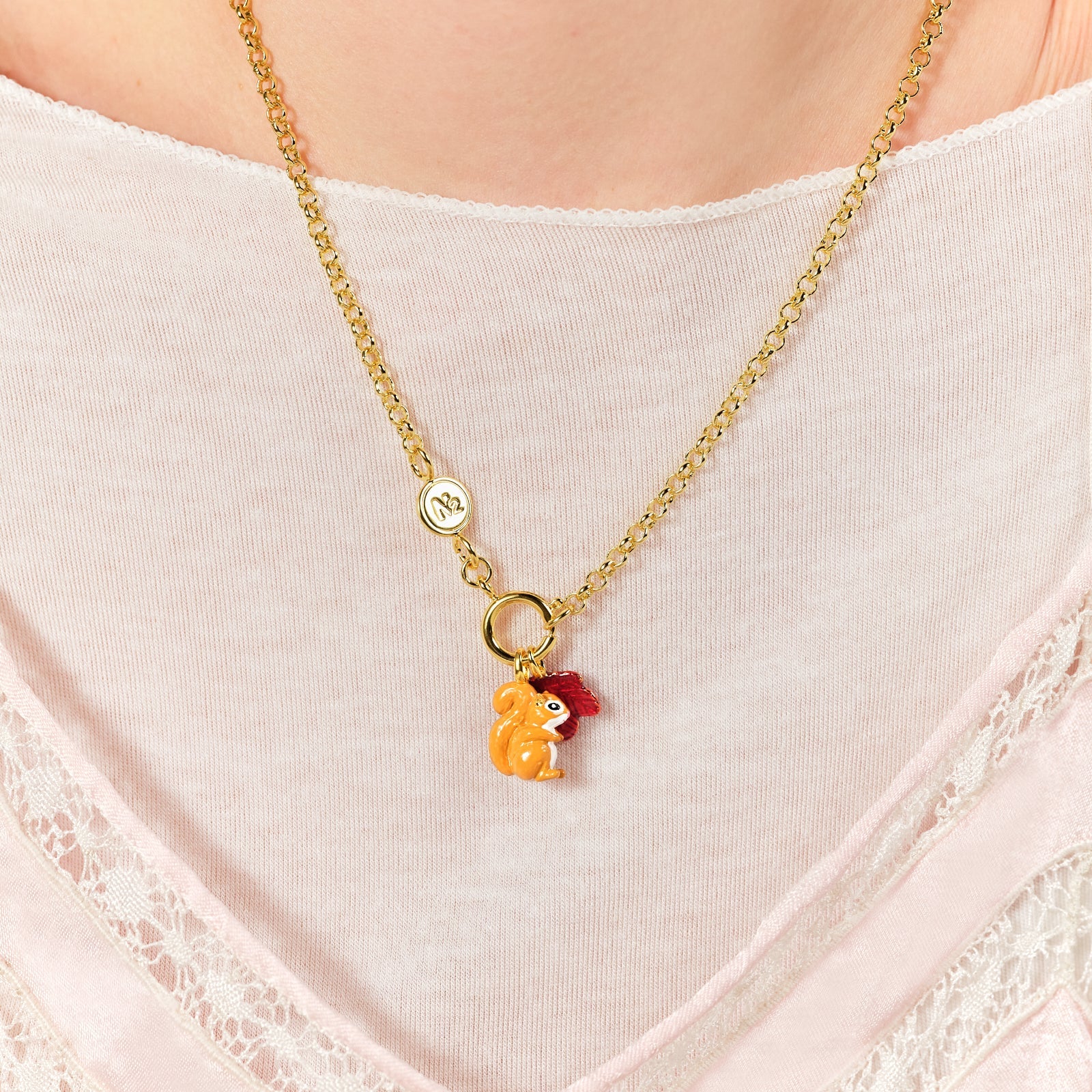 Red Squirrel Charm | ASCH4011 - Les Nereides