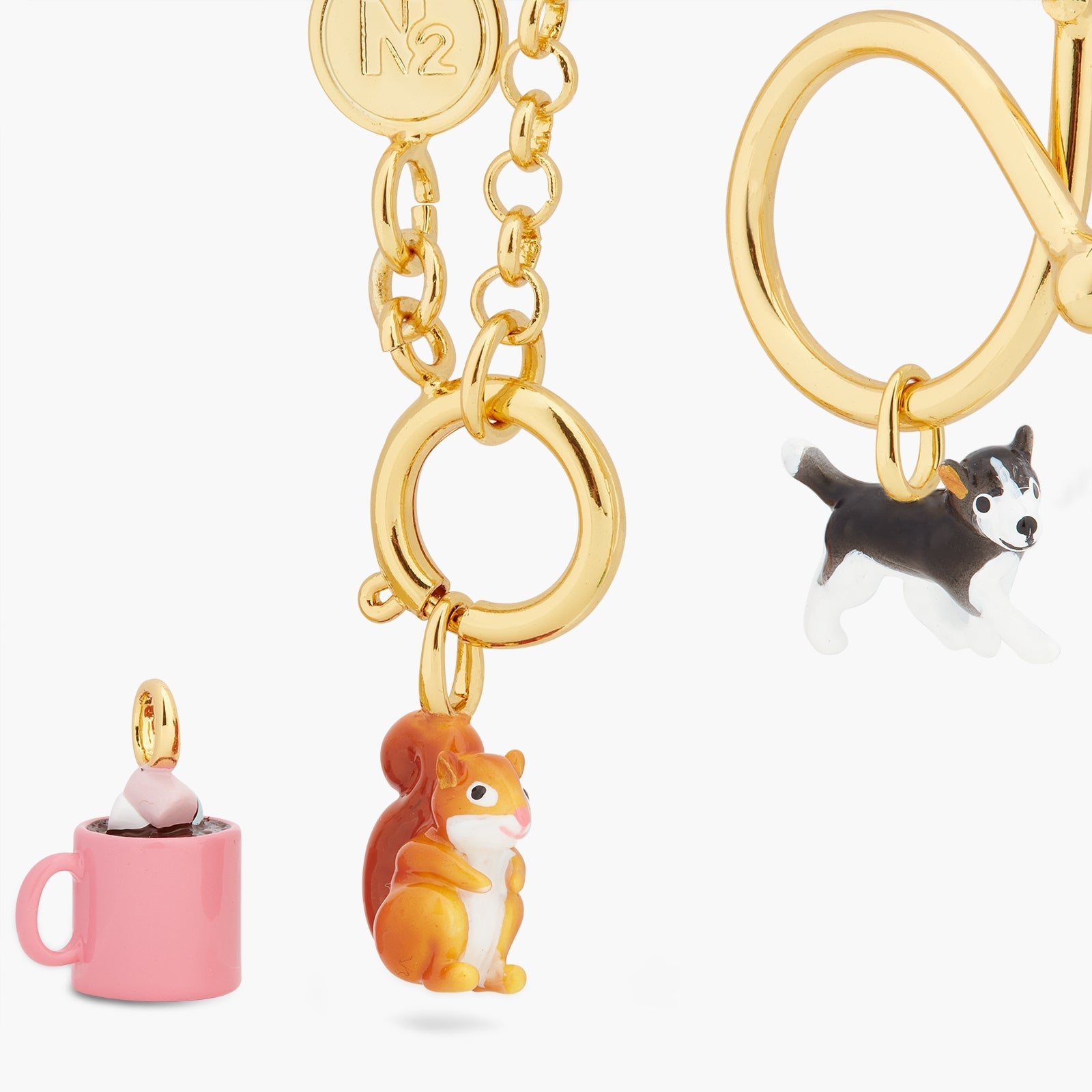 Red Squirrel Charm | ASCH4011 - Les Nereides