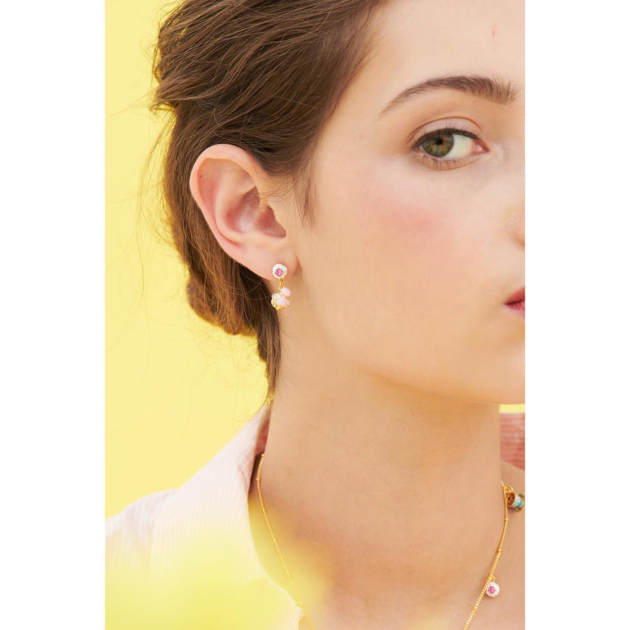 Religieuse And Tea Cup Earrings | ANIP1041 - Les Nereides