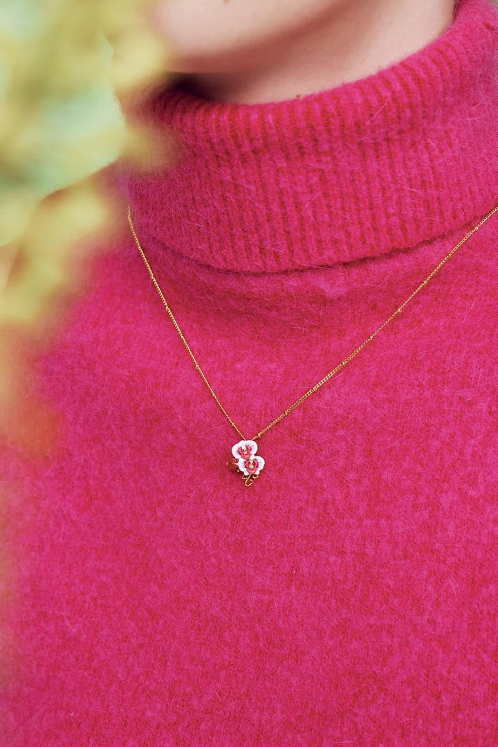 Rêves D'Orchidées Necklace | AOOC3021 - Les Nereides