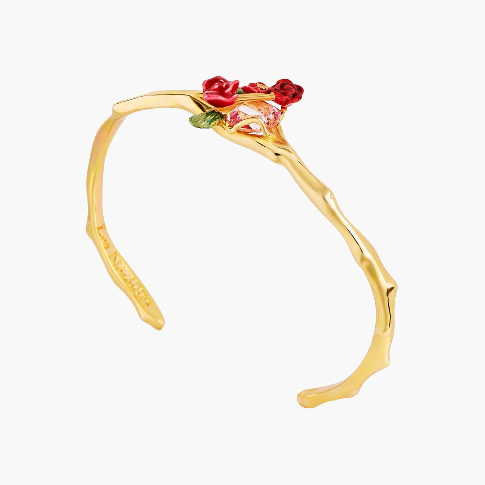 Rose Bouquet And Trellis Bangle Bracelet | AMAR202/11 - Les Nereides