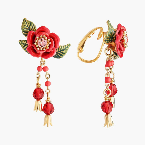 Rose Bud And Rose Hips Earrings | AMAR1041 - Les Nereides