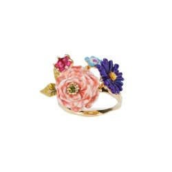 Roses D'Hiver Rose Posy Rings | ACRH6051 - Les Nereides