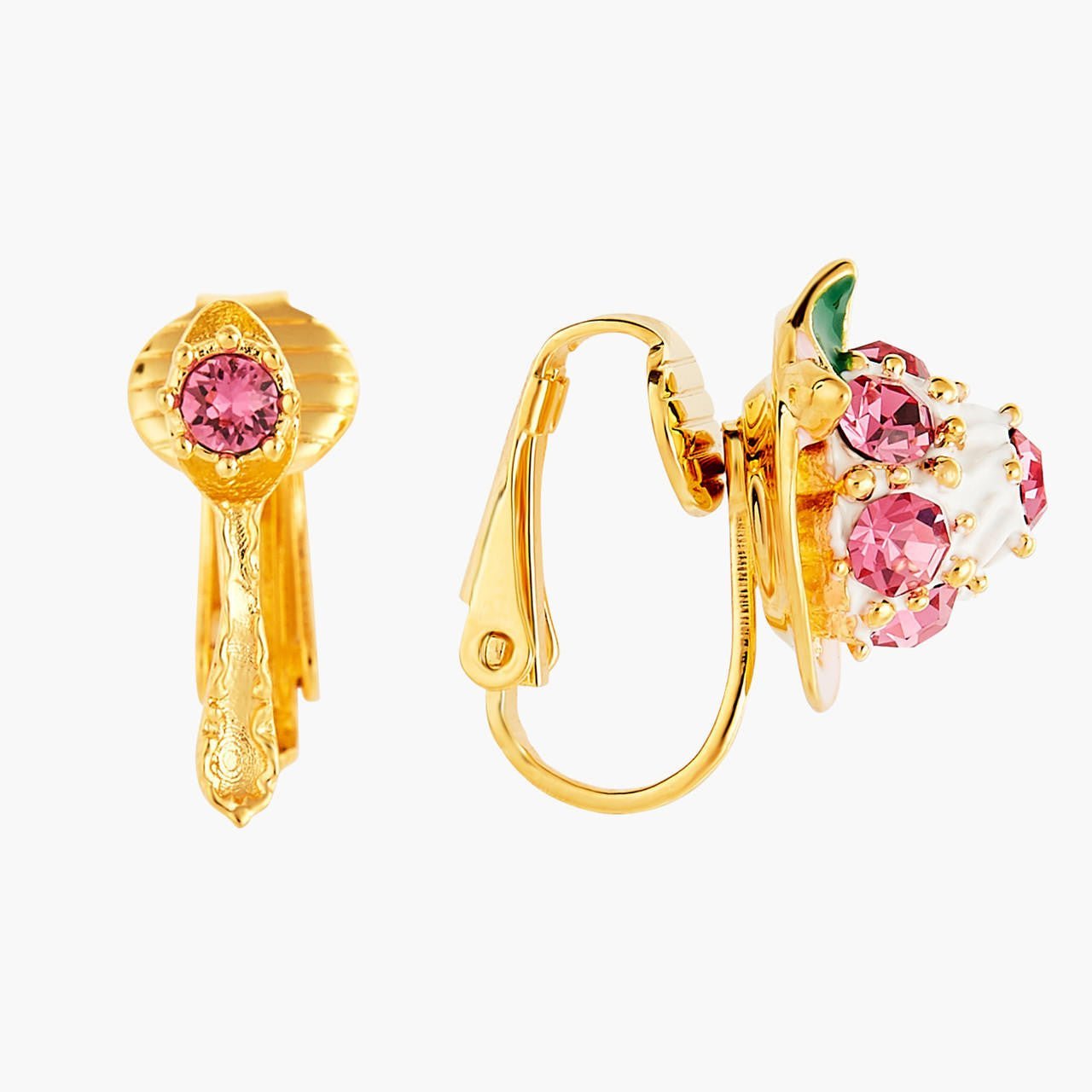 Saint Honore And Its Spoon Earrings | ANIP1021 - Les Nereides