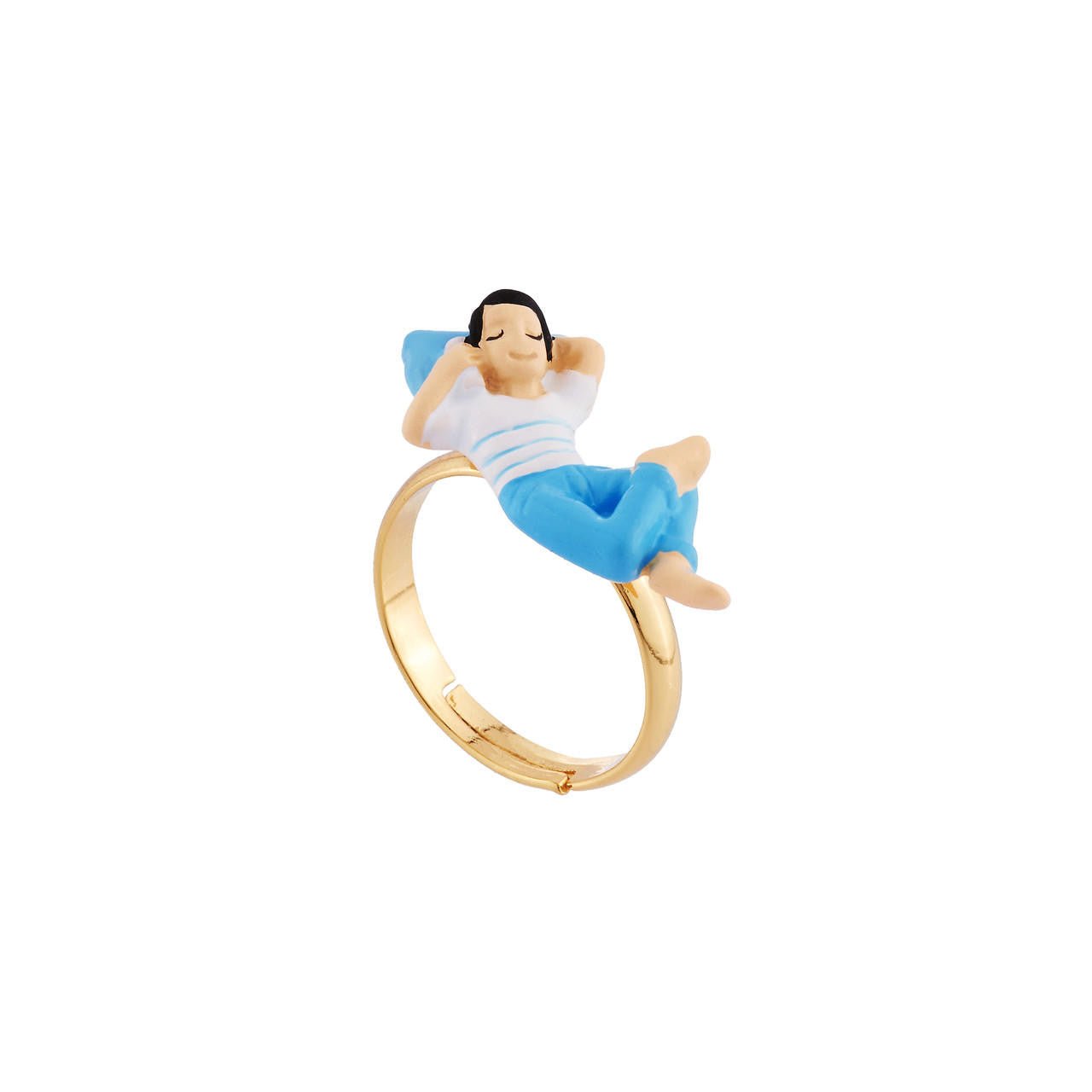 Set Of 2 Adjustable 2 X Coucou Suzette Rings | AICS6051 - Les Nereides