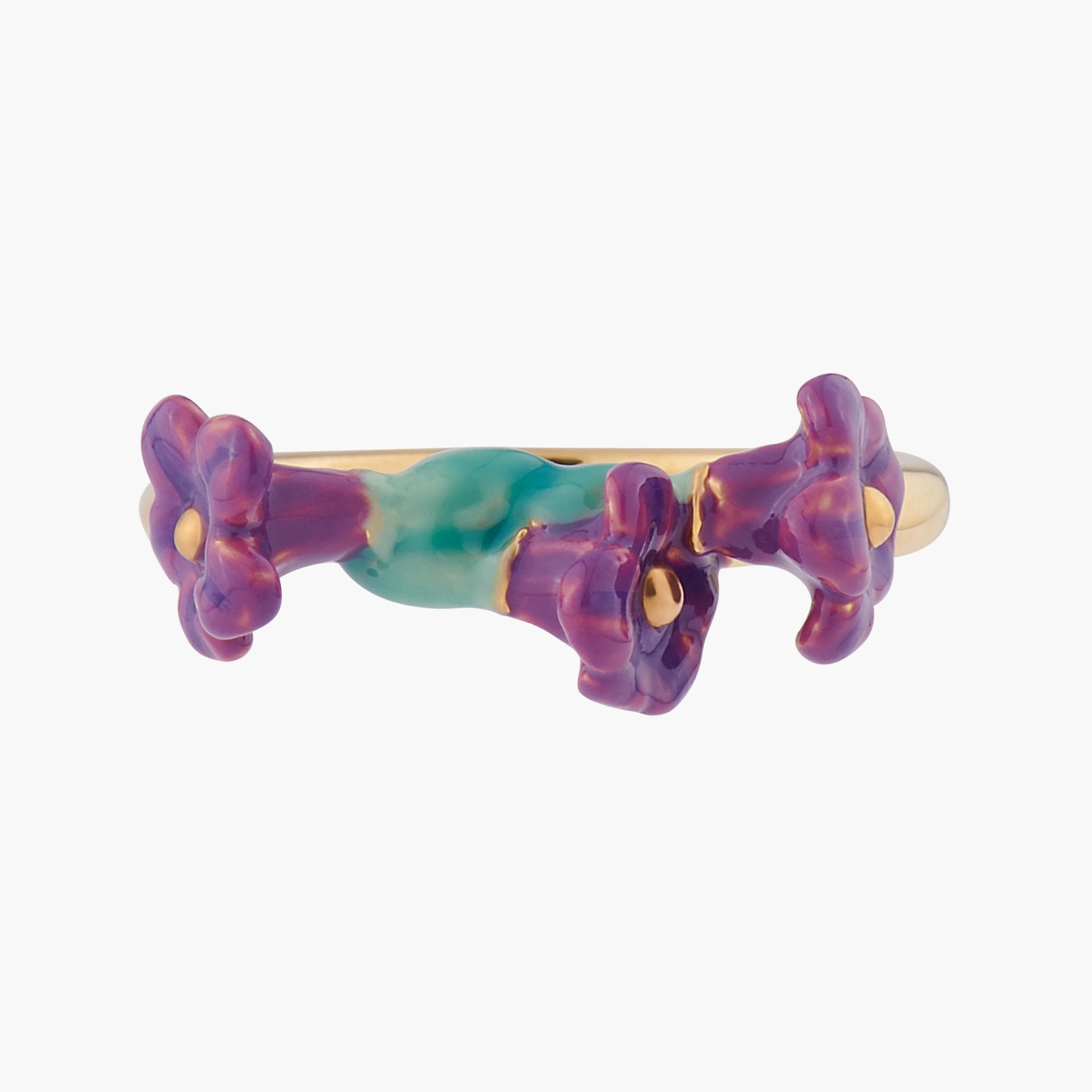 Set Of 2 Lavanda Plaits Rings | ALPE604/11 - Les Nereides