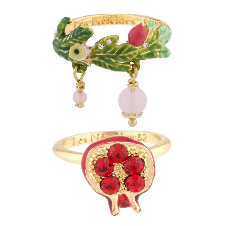 Set Of 2 S Jardin Suspendu Rings | Ajjs601/11 - Les Nereides
