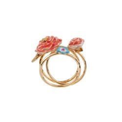 Sets Of 3 Roses D'Hiver Rosebuds Rings | ACRH602/11 - Les Nereides