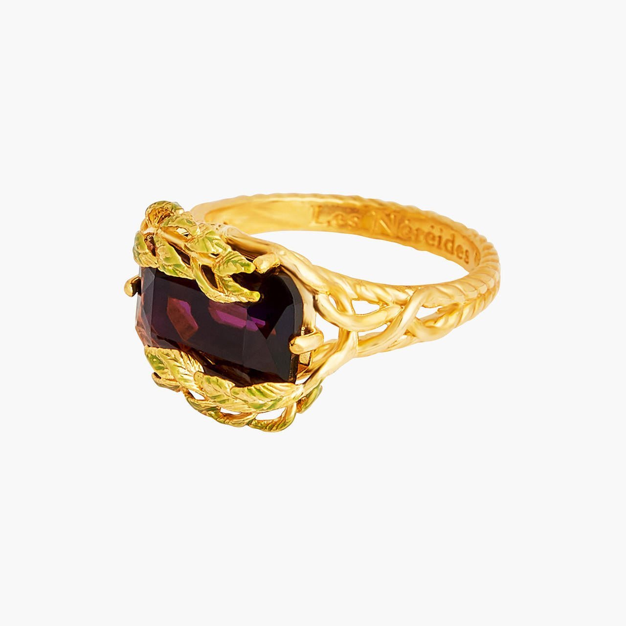Shaded By Flowers Cocktail Rings | ANOF602/11 - Les Nereides