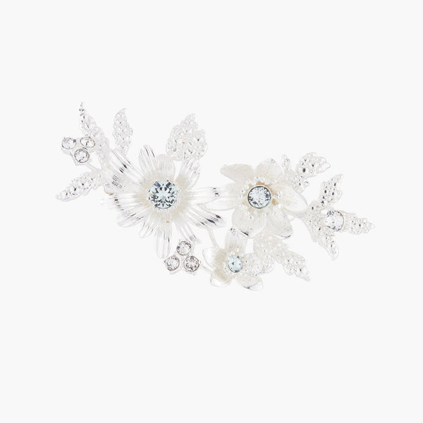 Shining Bouquet With Crystals "Yes, I Do" Brooch Brooch | AKJV502 - Les Nereides