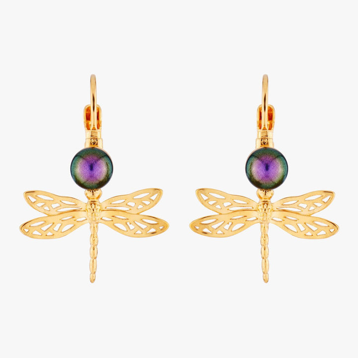 Small Dragonfly Earrings | AMEN1041 - Les Nereides
