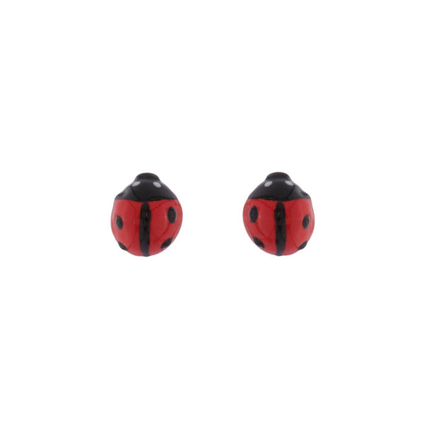 Small Ladybug Earrings | AIPR1021 - Les Nereides
