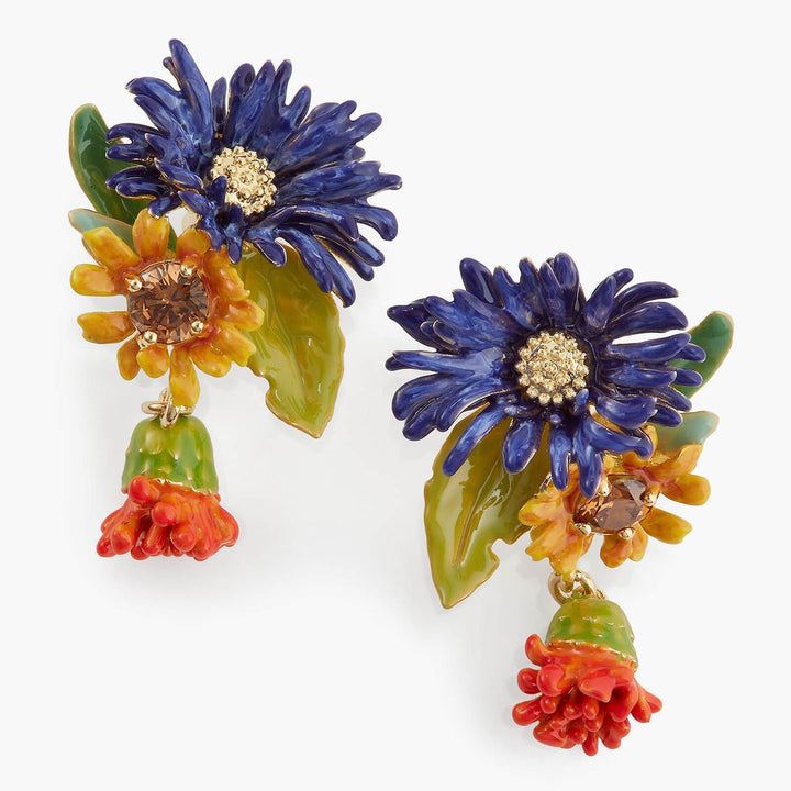 Small Wild Flowers Earrings | APPP1061 - Les Nereides