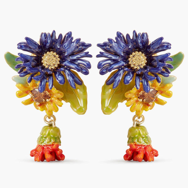 Small Wild Flowers Earrings | APPP1061 - Les Nereides