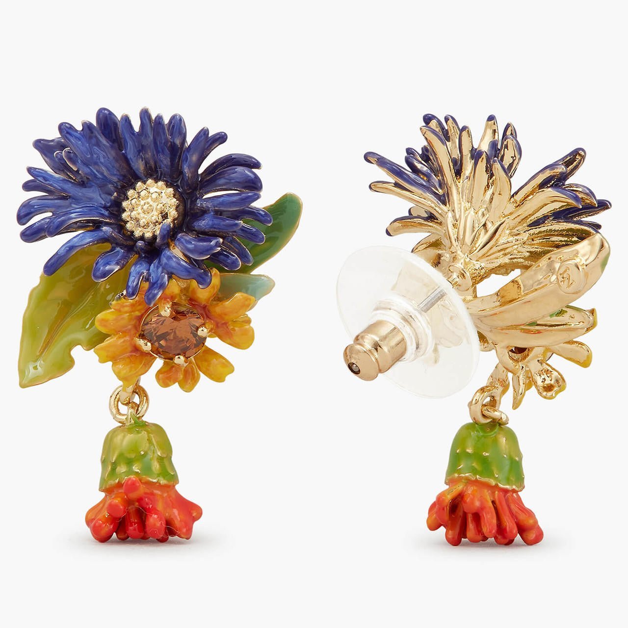 Small Wild Flowers Earrings | APPP1061 - Les Nereides
