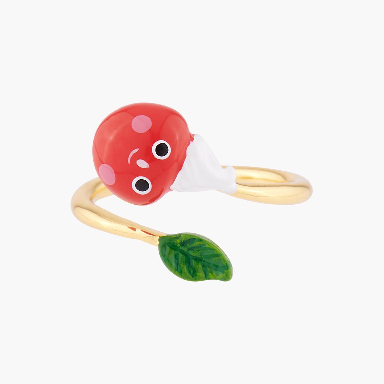 Smiling Cherries Adjustable Rings | ALHG6061 - Les Nereides