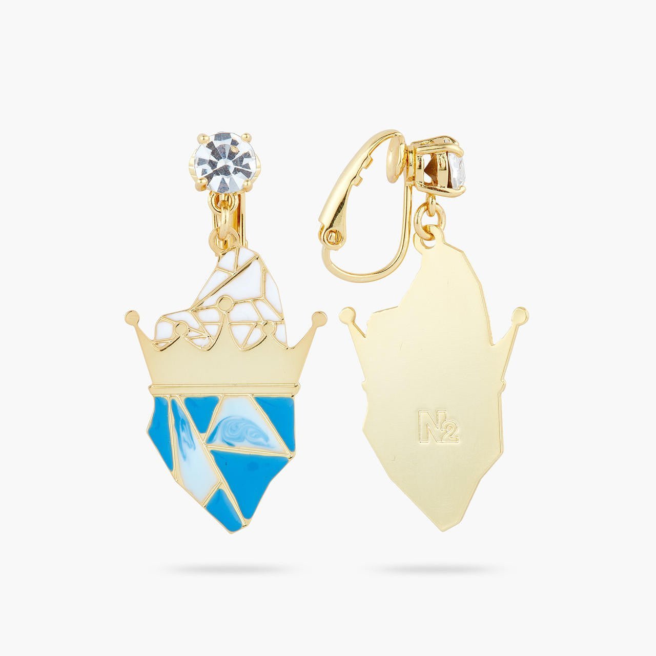 Snow queen earrings | AQUI1041 - Les Nereides