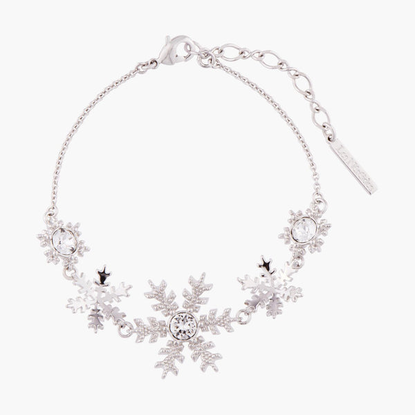 Snowflakes And Crystals Thin Bracelet | AMSC2022 - Les Nereides