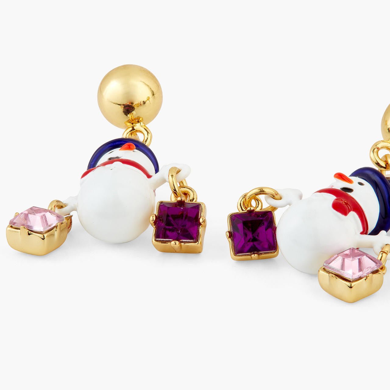 Snowman earrings | AQSP1121 - Les Nereides
