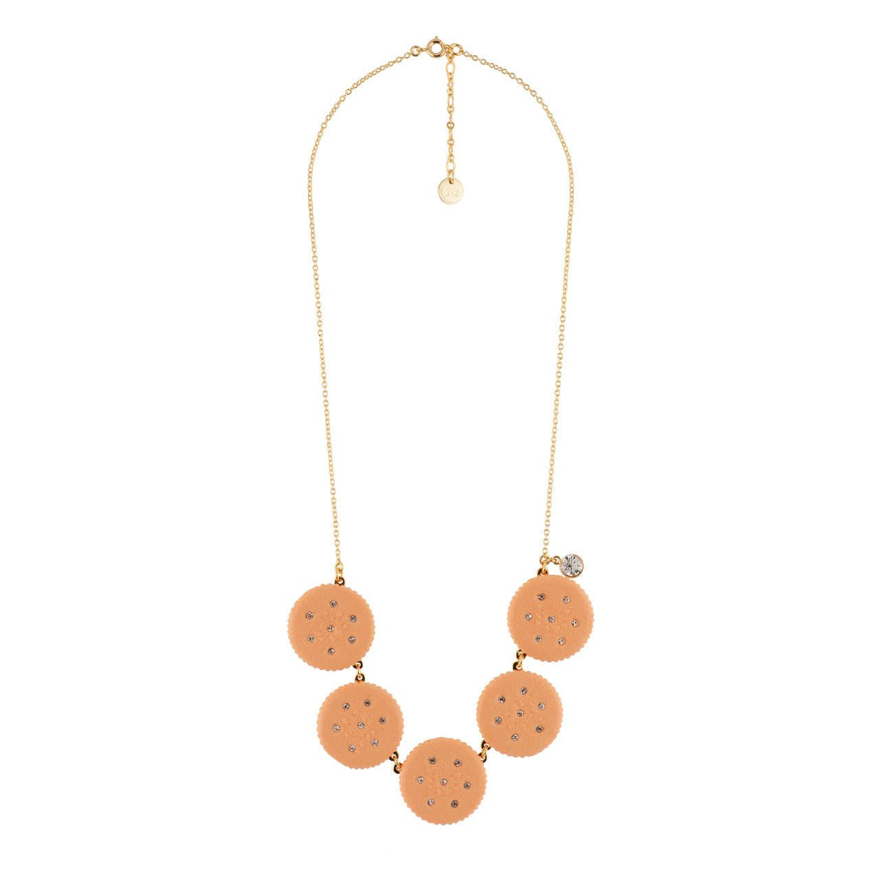 So Sweet Shortbread Biscuits Necklace | AESS3031 - Les Nereides
