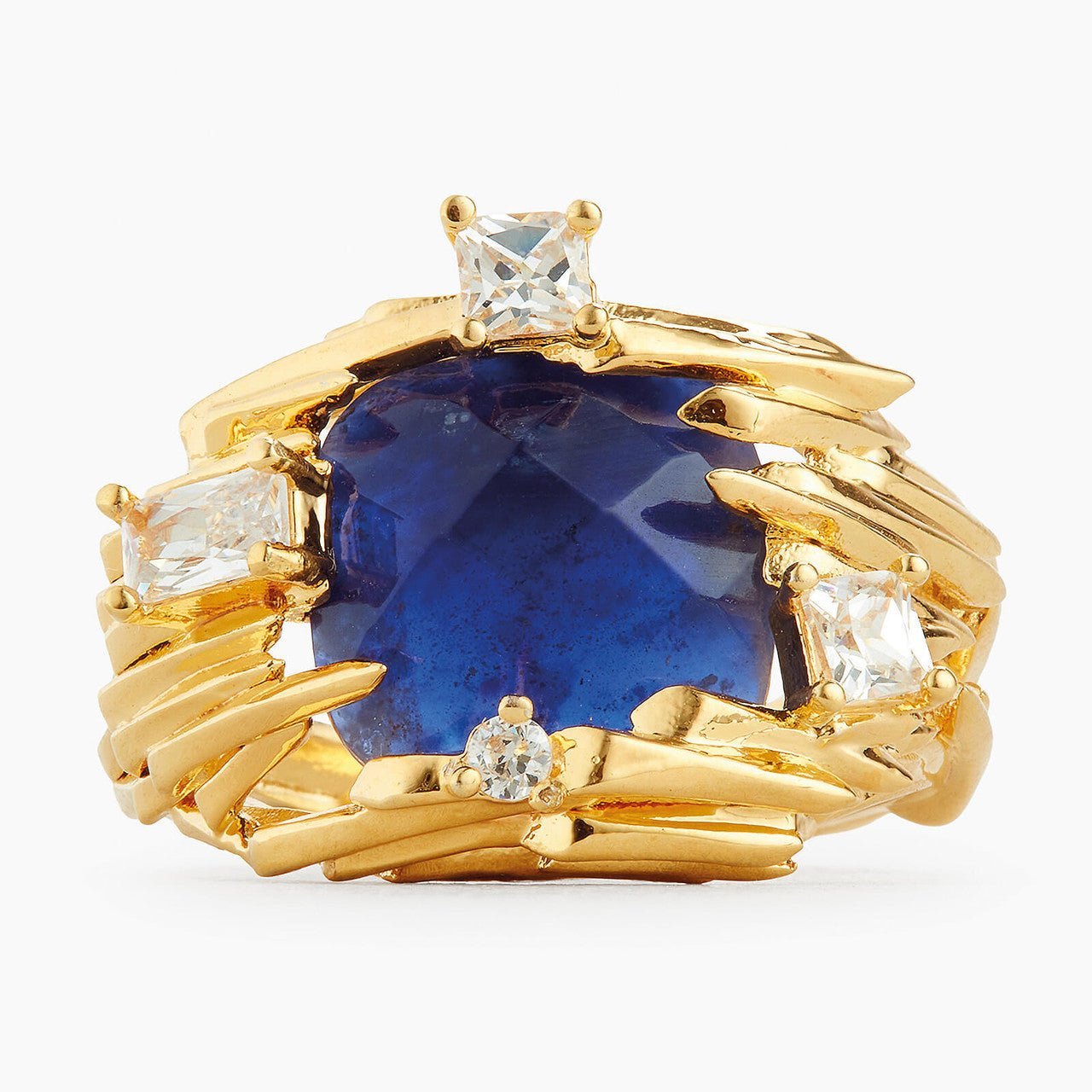 Sodalite Cocktail Ring | APTM6011 - Les Nereides