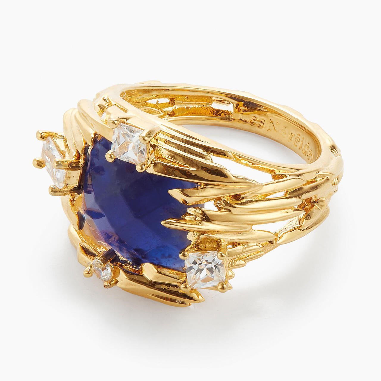 Sodalite Cocktail Ring | APTM6011 - Les Nereides