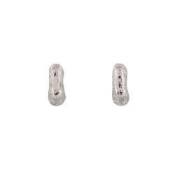 Soulier de Verre Silver+Pink Cinderella Crystal Slipper Earrings | ADCD1091 - Les Nereides