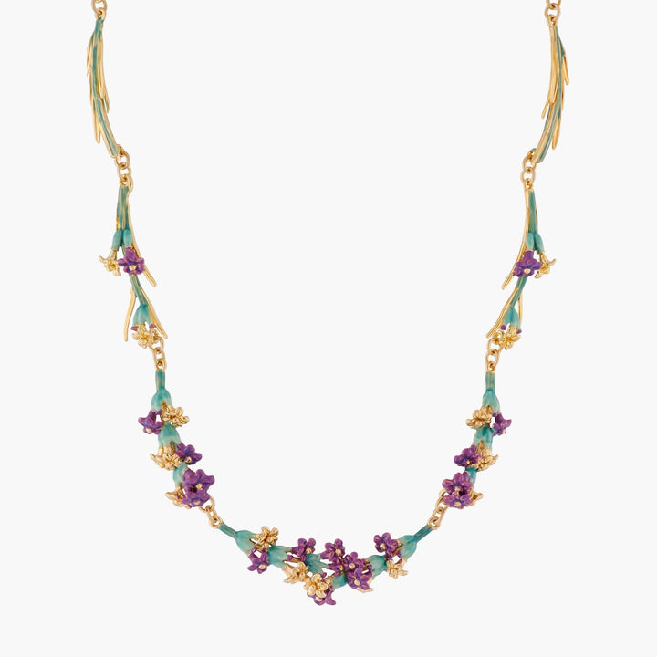 Sprigs Of Lavender Thin Necklace | ALPE3031 - Les Nereides