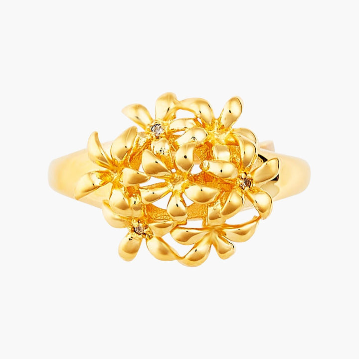 Star Jasmine Bunch Cocktail Rings | ANJA603/11 - Les Nereides