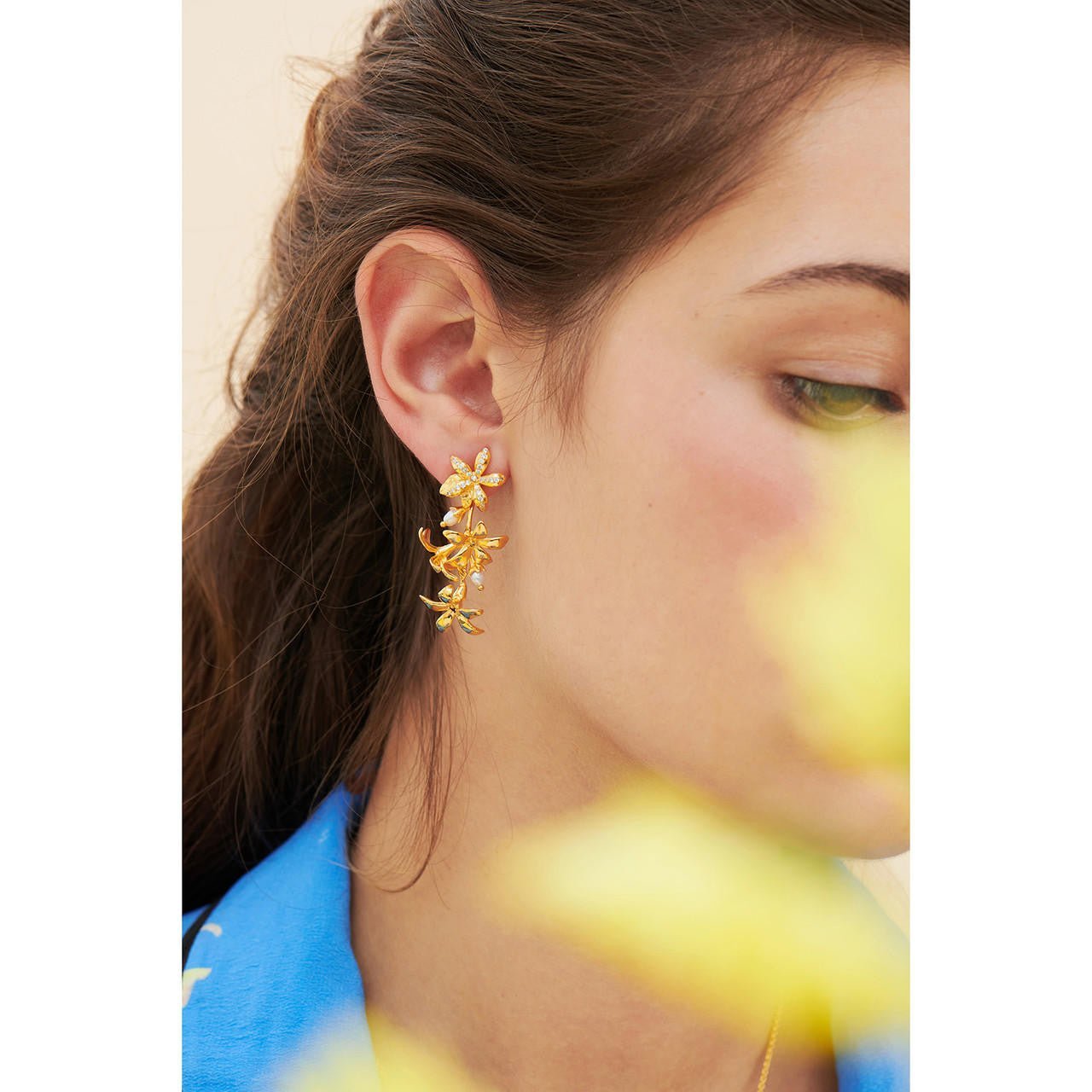Star Jasmine Bunch Earrings | ANJA1031 - Les Nereides