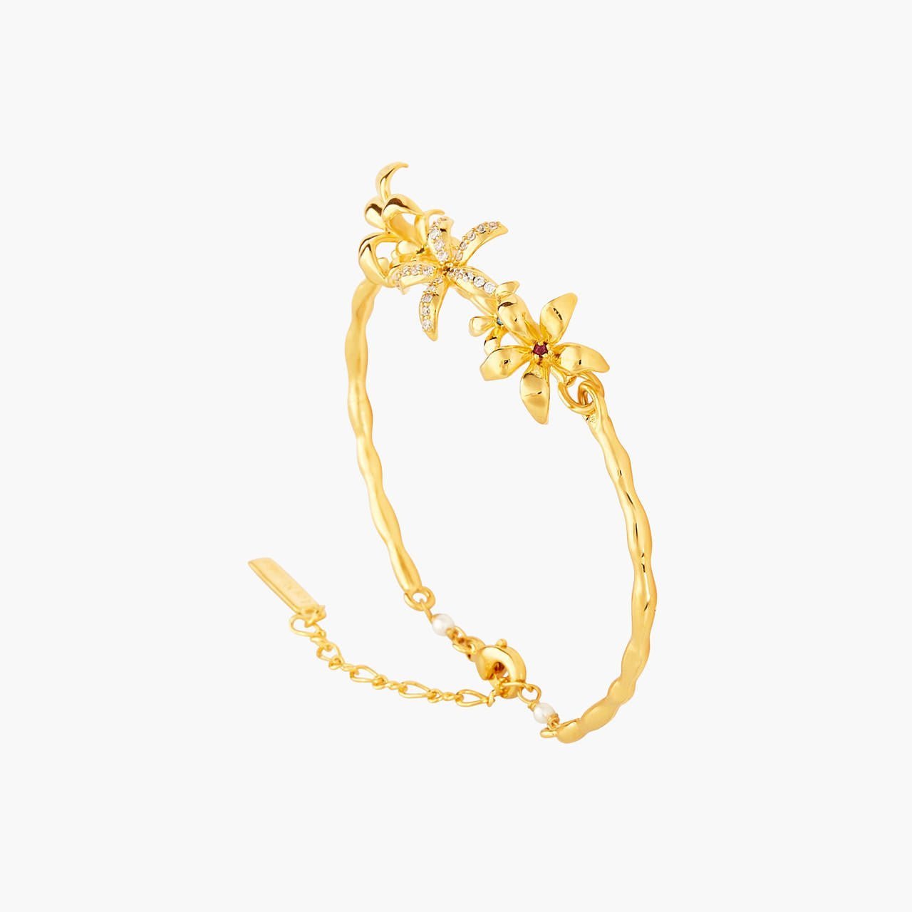 Star Jasmine Semi - Rigid Bracelet | ANJA2021 - Les Nereides