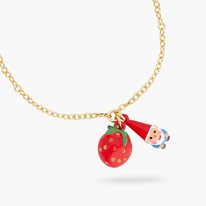 Strawberry And Garden Gnome Charm Bracelet | ARCP2021 - Les Nereides