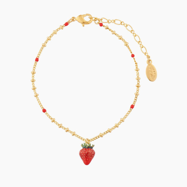 Strawberry Charms Bracelet | AMSO2051 - Les Nereides