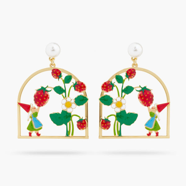 Strawberry Picking Earrings | ARCP1061 - Les Nereides