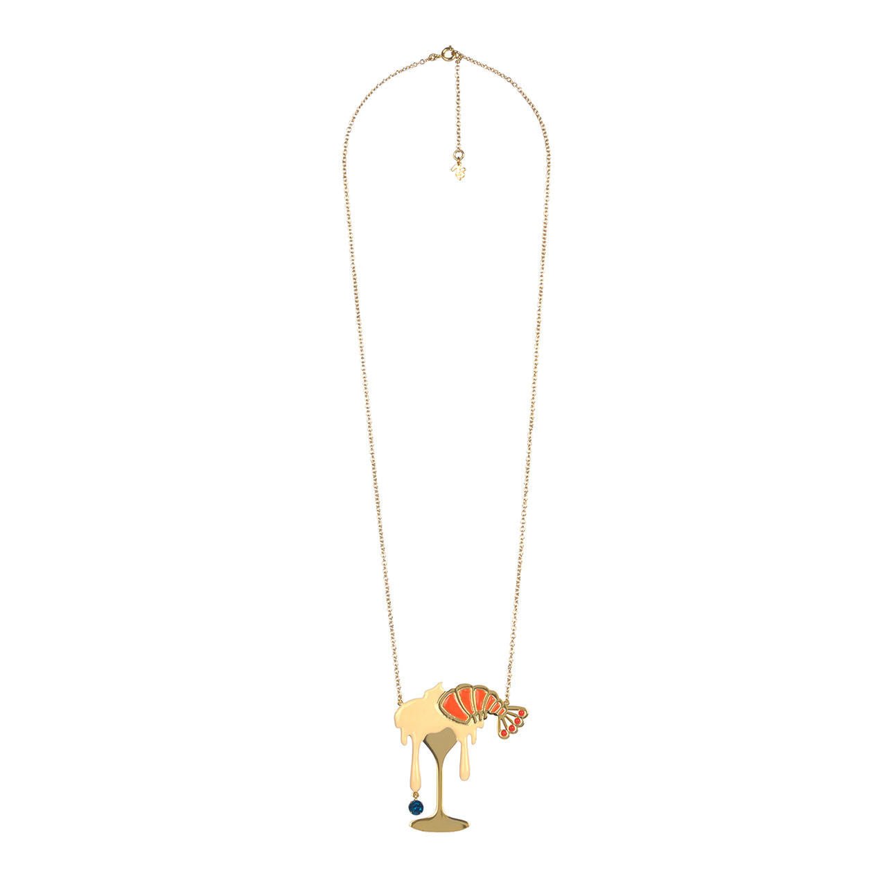 Sucre - Sale Shrimp With Mayonnaise Necklace | ABSS3051 - Les Nereides