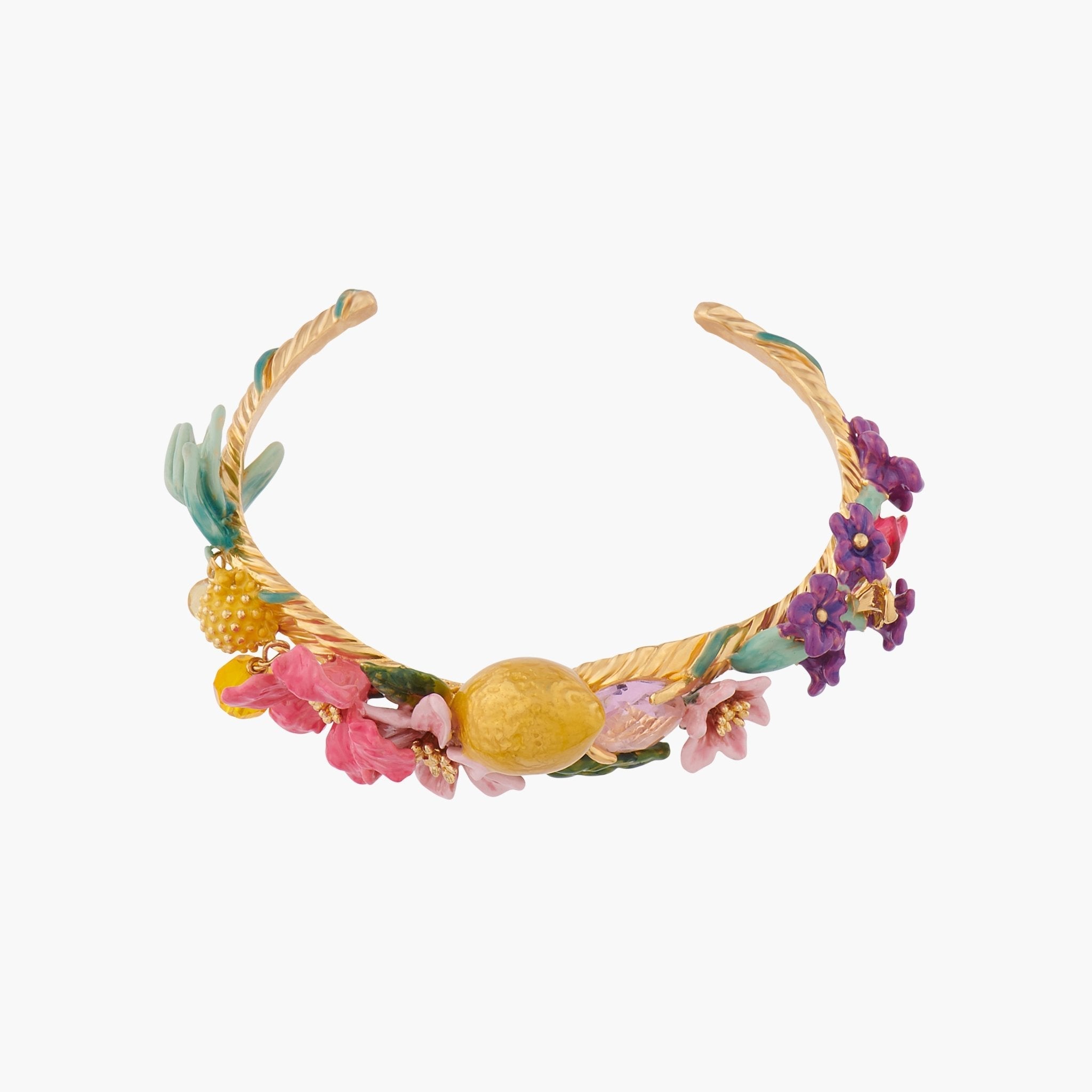 Summer Scents Bouquet Bangle Bracelet | ALPE204/11 - Les Nereides