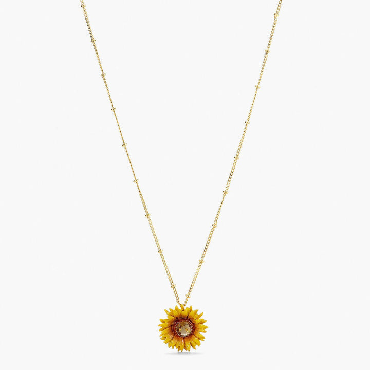 Sunflower Pendant Necklace | APLF3031 - Les Nereides